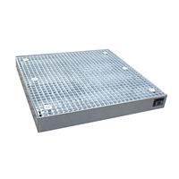 Bandeja derrames de protección de suelo, galvanized