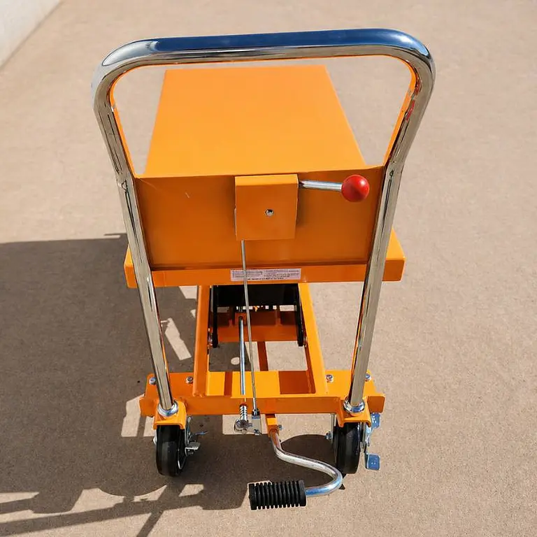 Manual scissor lift table 1000kg
