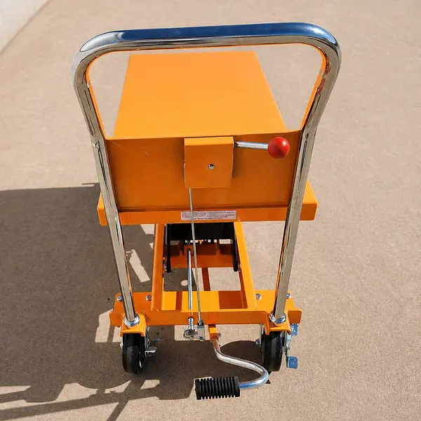 Mesa elevadora manual de tijera 1000kg