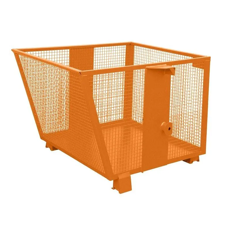 Container 500kg capacity, Orange yellow