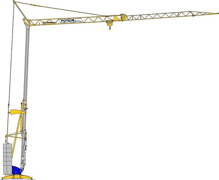 Potain Igo 18 Self-Erecting Cranes