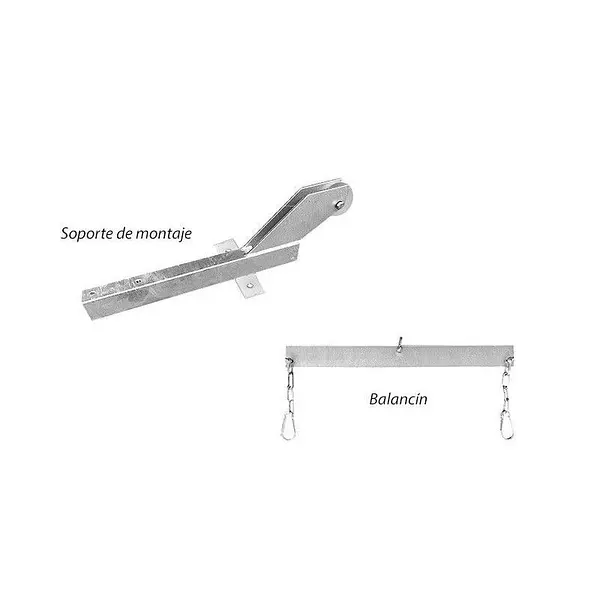 Decombro debris support and balancín kit