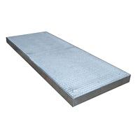 Galvanized spill protection tray