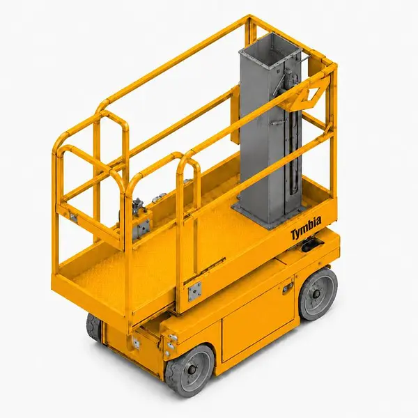 Plataforma Eléctrica mastil vertical 5.8m - 230kg