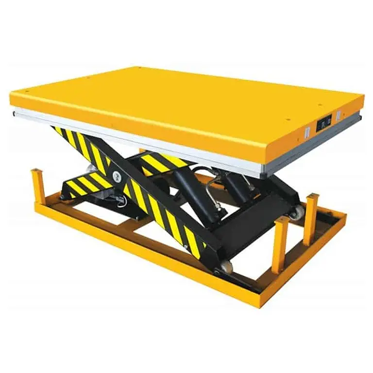 2000 kg electric scissor platform 1000x2000 mm