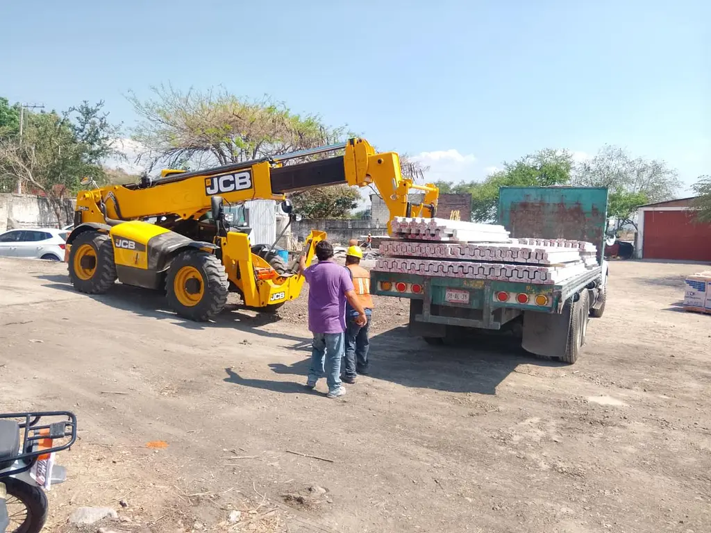 Manipulador telescópico para construcción