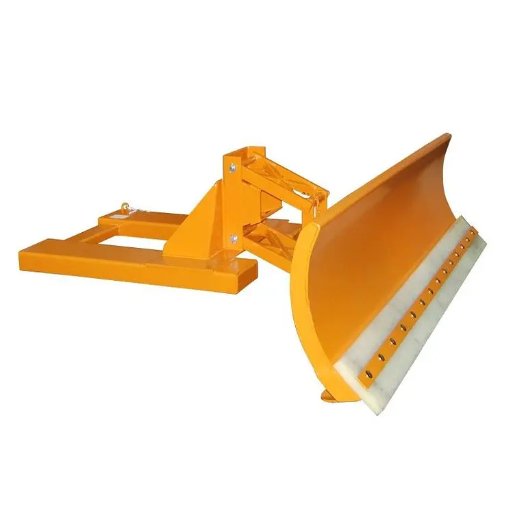 Snow Plows, painted, orange yellow