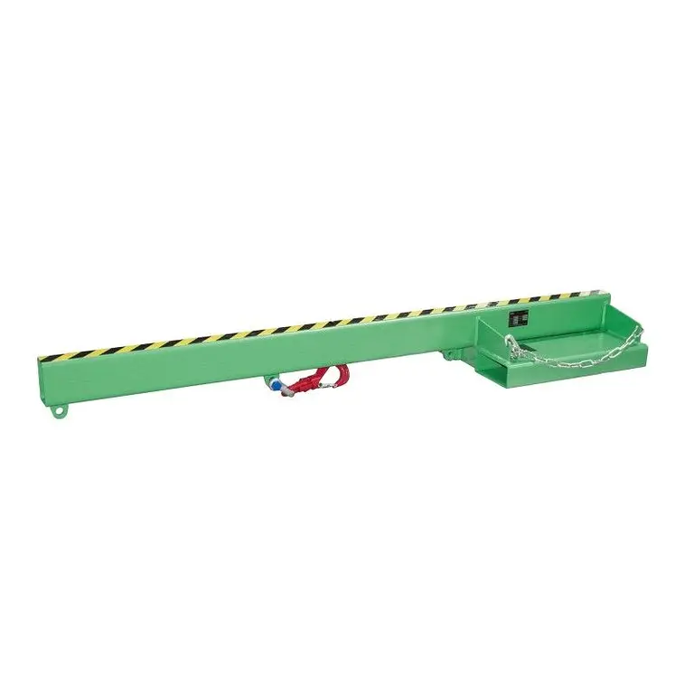 Brazo de carga, pintado, verde Reseda