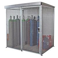 Contenedor para bombonas de gas, galvanizado en caliente