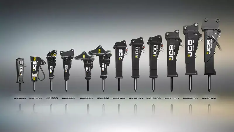 JCB Martillos gama “Professional” Martillos