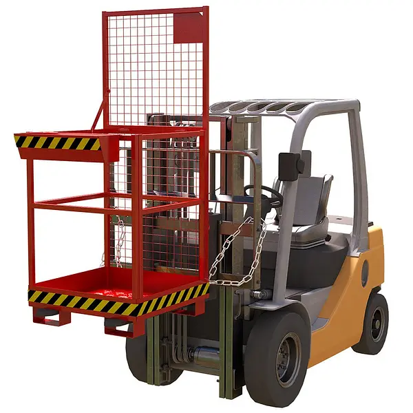 People lifting cage 300 kg platform 1100 x 1000 mm maximum height 2180 mm