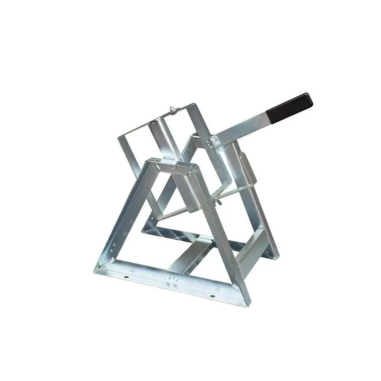Boat tilting support galvanized