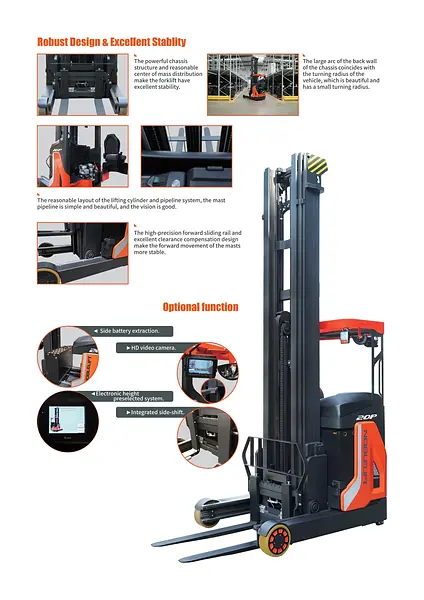 NobleLift RT16/20Pro-RT16/20B 1600/2000 kg sit-on reach truck