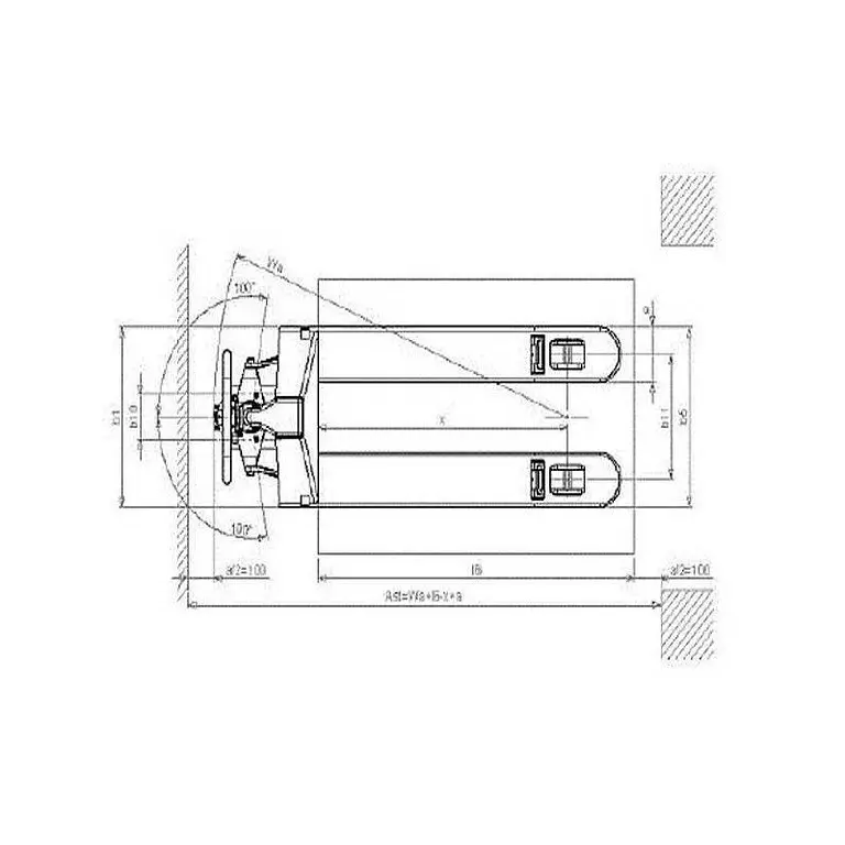 Pramac transparent 2500kg quick manual pump