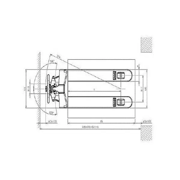 Pramac transparent 2500kg quick manual pump