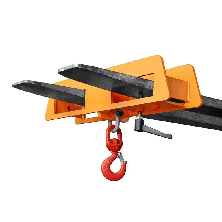Charging hook, painted, Orange yellow