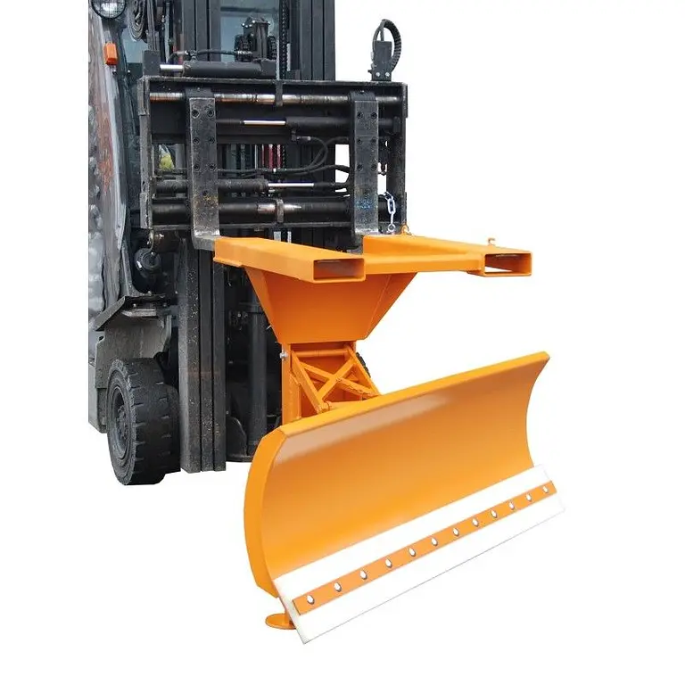 Snow Plows, painted, Orange yellow