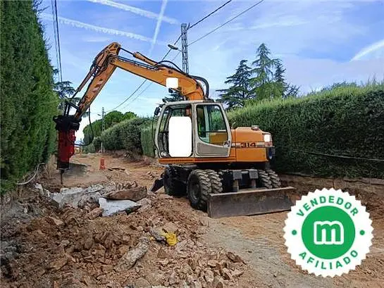 Excavadora de ruedas Liebherr A 314 Litronic