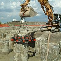 MBI Mantovanibenne Demolición de pilas redondas y cuadradas