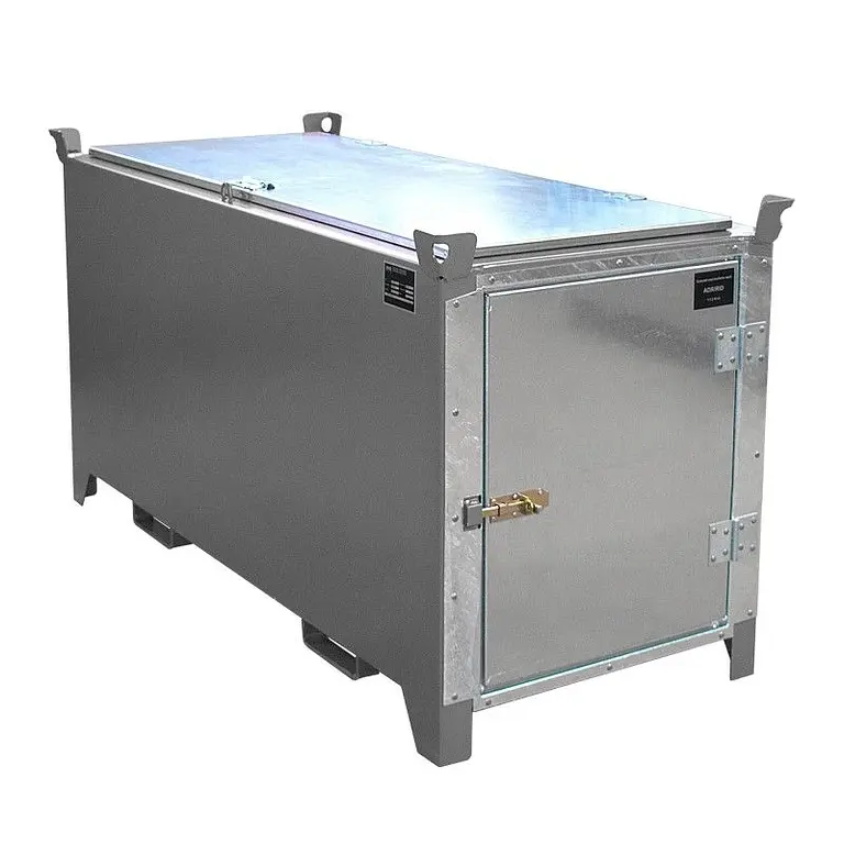 Fluorescent tube box painted mouse grey
