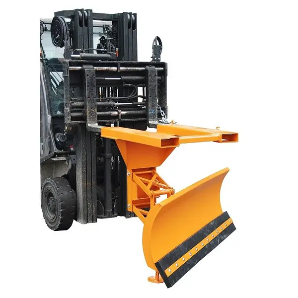 Snow Plows, painted, Orange yellow