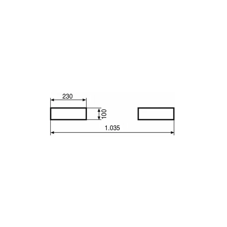 Tilting container self-tipping 1100L
