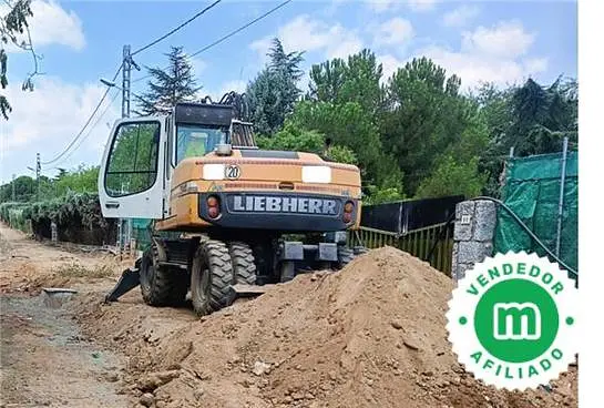 Excavadora de ruedas Liebherr A 314 Litronic