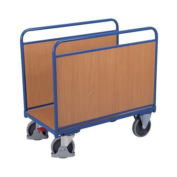 Plataforma Rodante 2 Paredes Madera