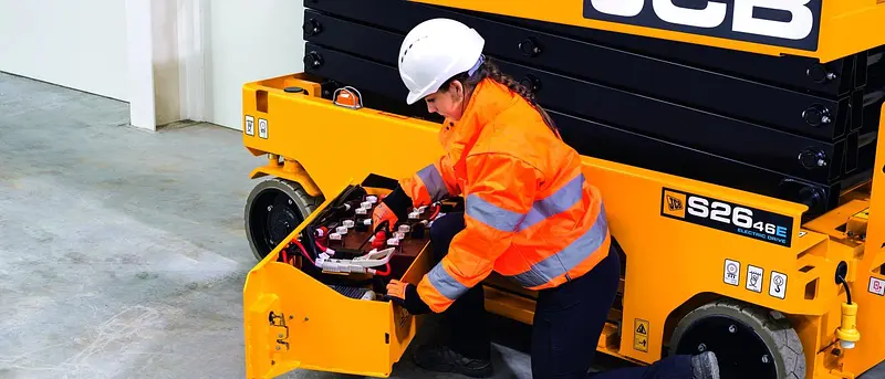 JCB S1932E electric scissor lift