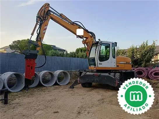 Liebherr A 314 Litronic wheel excavator