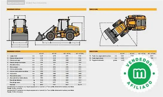 JCB 417 S5 HT articulated wheel loader