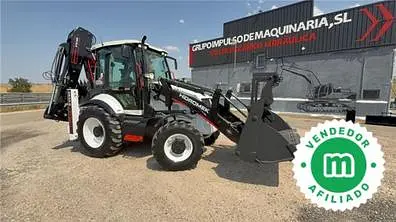 Mecalac 9MWR wheel excavator