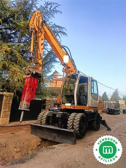 Excavadora de ruedas Liebherr A 314 Litronic