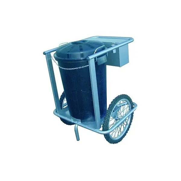 Cart sweeper with high density bucket