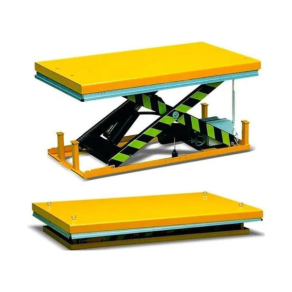 Electric scissor lift 1000kg with 990mm height