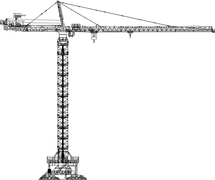 Potain MD 3200 Top-Slewing Cranes