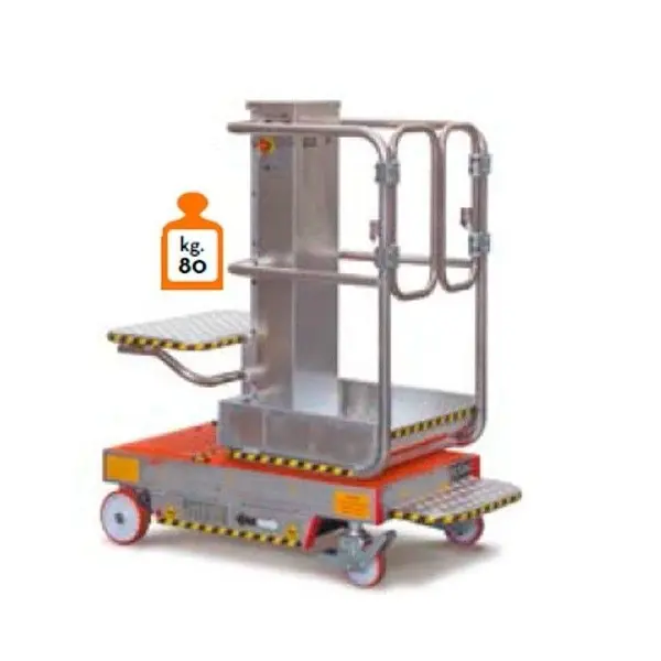 Aluminum lifting platform 200kg 4.70m working height