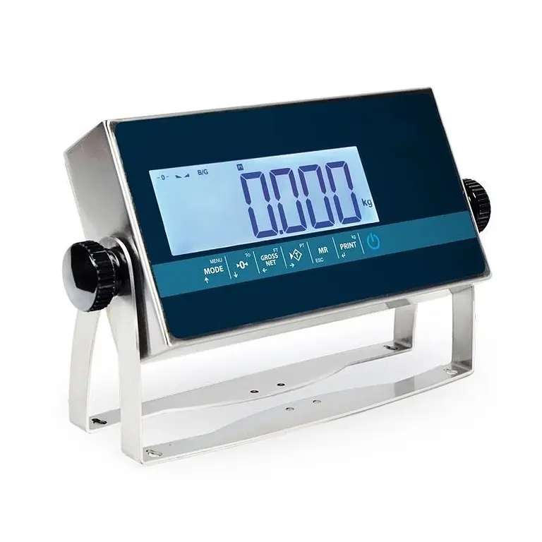 Sistema de pesaje para montacargas con pantalla LCD