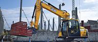 JCB JS145W wheeled excavator