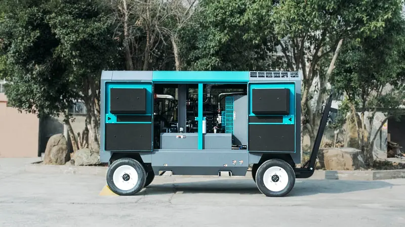 Compresor de aire de tornillo industrial de alta capacidad Cummins 6LTAA8.9