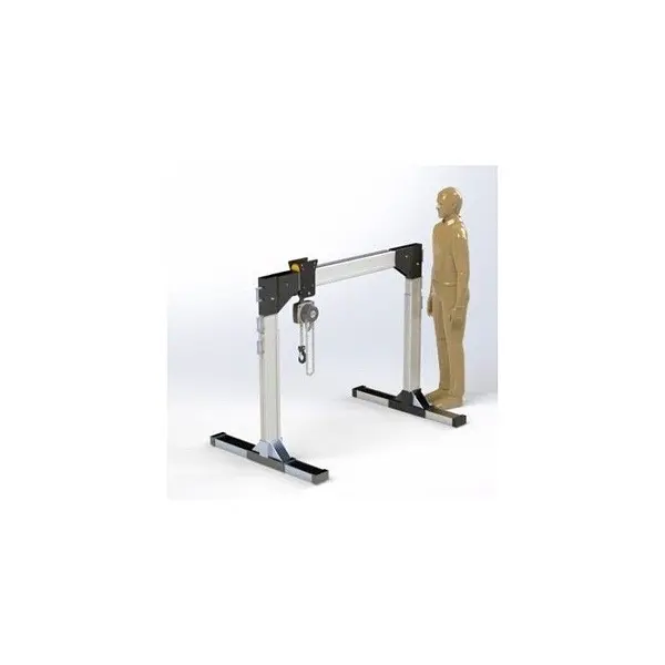 Pórtico de aluminio con patas ajustables 1000/500kg