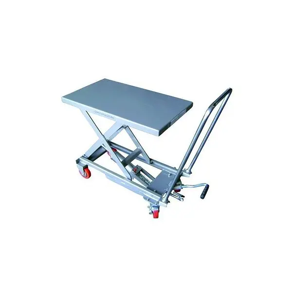 Mesa Elevadora Manual 100kg a 750mm (aluminio)