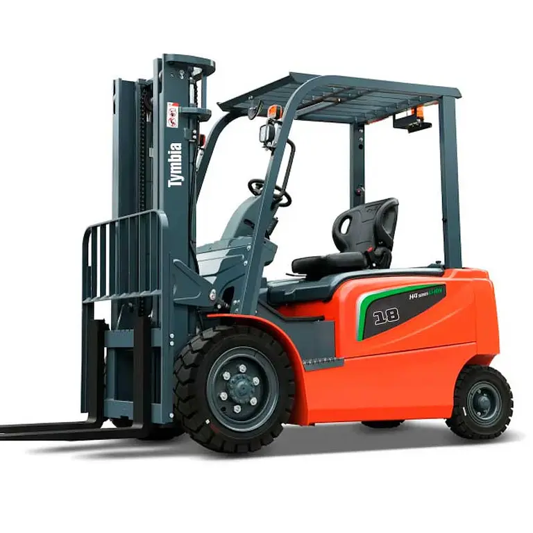 Carretilla elevadora de litio de 1800kg con mástil triplete y elevación de 4800mm