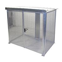 Contenedor para bombonas de gas, galvanizado en caliente