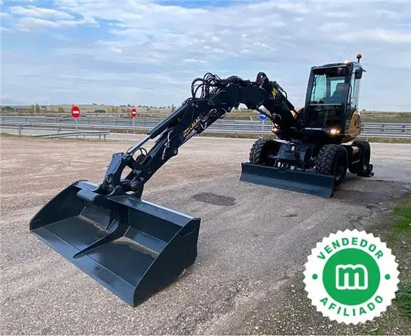 Mecalac 9MWR wheel loader