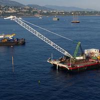 Sennebogen Grúas para labores offshore