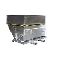 Contenedor basculante, galvanizado en caliente