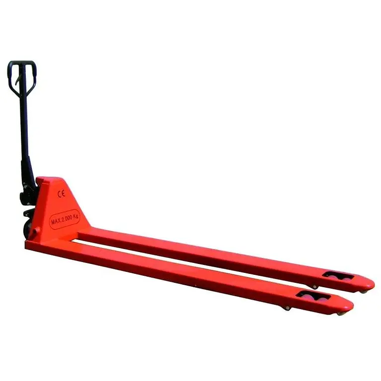 Manual long fork lift 2000mm