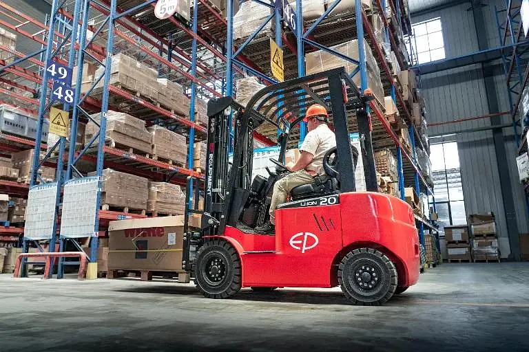 EP EFL201 4-wheel Li-ion Counterbalance Forklift 2.0T