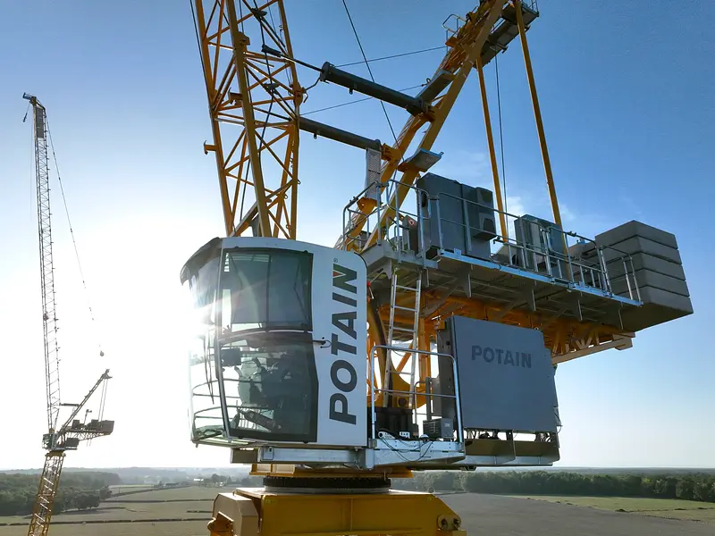Potain MR 309 H25 Top-Slewing Cranes